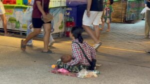 Migrant Beggars Pose Risk of Tourism Damage to Sattahip Say Business Owners