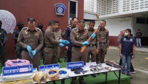 Thai Police Bust Major Drug Trafficking Network in Samut Sakhon, Seize Over 290,000 Amphetamine Pills