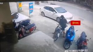 Notorious Motorcycle Thief Arrested in Chonburi