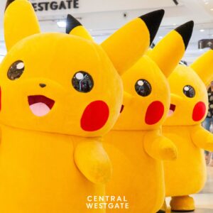 Pikachu to Come to Central Pattaya Shopping Center