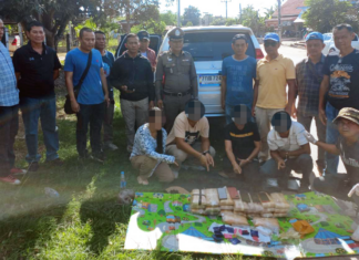 Major Drug Bust in Roi Et: Over 140,000 Amphetamine Pills Seized, Four People Arrested