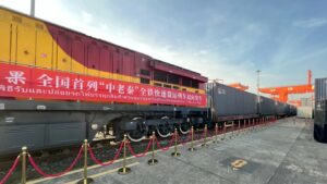 First Official Chinese Freight Train Via Laos Arrives in Thailand, Historic Milestone in Cross-Border Rail Transport