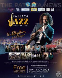 Final Details for Pattaya Jazz Festival 2023