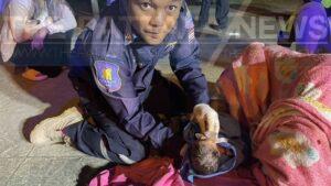 Car and Motorcycle Accident Leads to Birth in Bang Lamung; Mother and Baby Safe