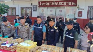 Over 1.3 Million Amphetamine Pills Seized in Lampang, Two Suspects Arrested
