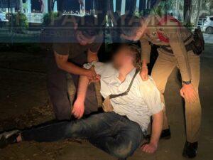 Sattahip Police Assist Intoxicated Foreign Man with Disruptive Behavior