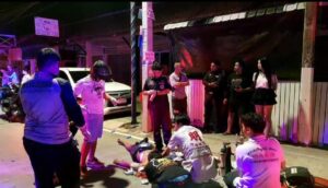 15-Year-Old Student Riding a Motorbike Collides with Pedestrian in Pattaya