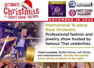 The Biggest Christmas Party in Pattaya is Getting Closer, Tickets Going Fast!