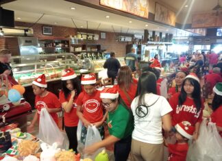 Take Care Kids in Pattaya Gets a Very Special Christmas Surprise with Help From Multiple Local Groups