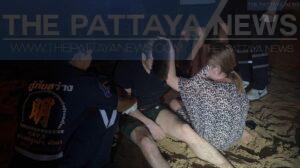 Russian Tourist Passes Out and Nearly Drowns on Jomtien Beach, Blames Marijuana