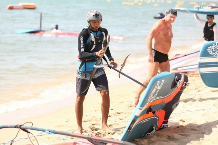 Pattaya Hosts International Windsurfing Championship with Participants from 9 Countries