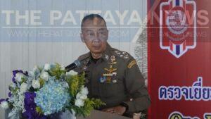 Thai National Police Chief Visits Pattaya, Vows Police Reforms