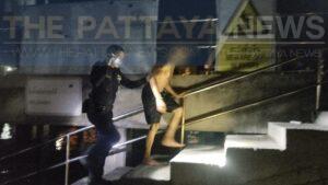 Russian Tourist Rescued After Jumping Into Pattaya Sea in Intoxicated State