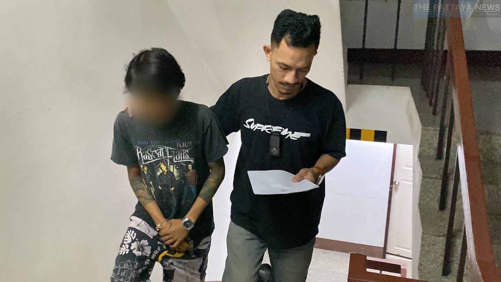 Pattaya Police Apprehend Young Suspect in Attempted Murder Case