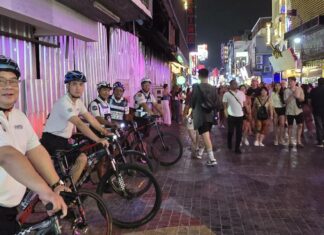 Tourist Police Step Up Patrols to Ensure Safety in Key Pattaya Areas