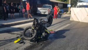 Chonburi Motorcyclist Killed in Collision with Pickup Truck