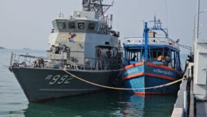 Sattahip Navy Seizes Illicit Oil-Carrying Vessel in Gulf of Thailand