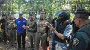 Muang Maha Sarakham Police Arrest Suspect in Murder of Girlfriend; Body Found Hidden in Forest