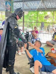Pattaya Area Residents Dress up as Superheroes and Cartoon Characters to Inspire Kids on Children’s Day