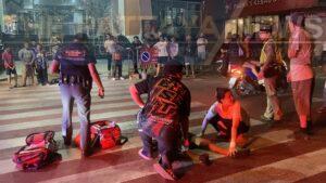 Pattaya Beach Road Tragedy: Homeless Woman Seriously Injured After Getting Run Over by Truck and Motorbike