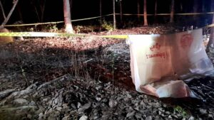 Husband Confesses to Murdering His Wife and Burning Her Body to Remove Evidence at Rubber Plantation in Prachinburi