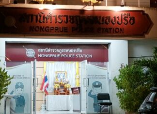 Unfall in Pattaya mit Trunkenheit am Steuer und Waffendrohung durch mutmaßlichen Polizisten