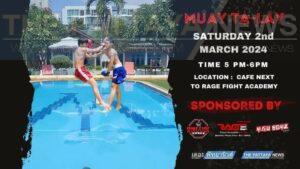 Splash into Action This Saturday With Muay Talay at Rage Ringside Cafe!