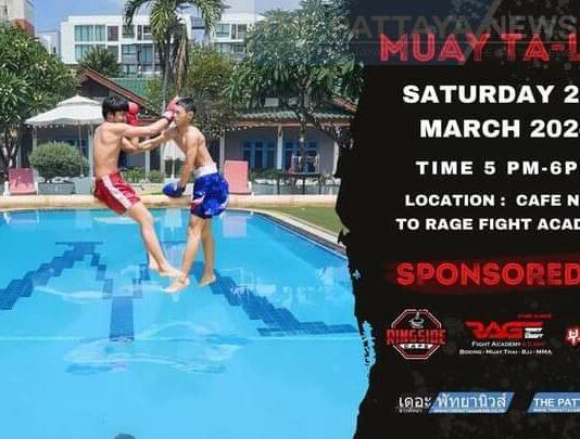 Splash into Action This Saturday With Muay Talay at Rage Ringside Cafe!