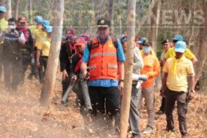Chonburi Authorities Launch Campaign to Tackle Forest Fires, Haze, and PM2.5