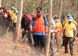 Le autorità di Chonburi lanciano una campagna per contrastare gli incendi boschivi, la foschia e il PM2.5