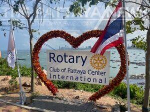 Rotary Club of Pattaya Center International Lay Foundations for RCPCI Park