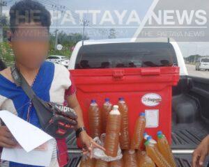 Pattaya Police Arrest Vendor Selling Kratom Juice