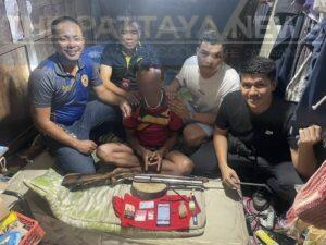 Chonburi Police Arrest Man Selling Drugs to Teenagers