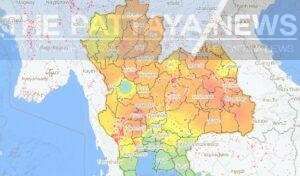 Thai Agencies Collaborate to Tackle PM 2.5 Crisis: Alarming Levels Detected Across 14 Provinces