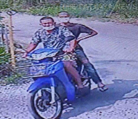 Two Thieves Steal Electrical Wire from House in Chonburi