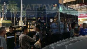 Chonburi Immigration Busts Illegal Foreign Workers in Pattaya Area