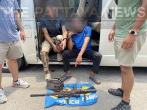 Gun Dealing Duo Arrested in Na Jomtien