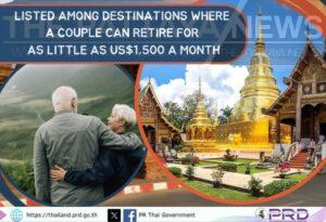 Chiang Mai Listed Where Couple Can Retire for US$1,500/month