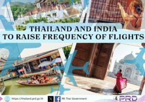 Thailand and India to Raise Frequency of Flights