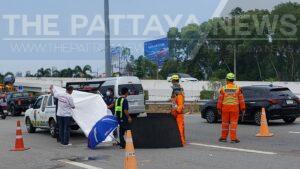 Fatal Collision: Chinese Driver Crashes into Pattaya Motorbike Rider, Claiming One Life