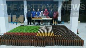 Illegal Kratom Juice Shop Busted in Pattaya Area, 1,801 Bottles Confiscated