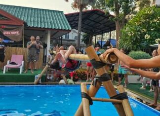 Ringside Cafe in Pattaya Hosts Successful Muay Talay Event