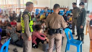 66 Myanmar Nationals Intercepted in Illegal Immigration Bust in Kanchanaburi