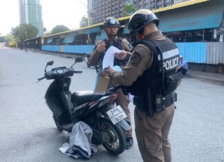 Pattaya Alley Attack Leaves Two People Injured, Police Hunt for Assailant