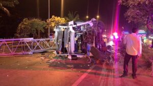 Fatal Crash Involving Bangkok-Bueng Kan Coach Carrying 44 Passengers Leaves Two Dead and Many Injured in Nakhon Ratchasima