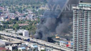 Massive Fire Erupts at Sri Racha Landfill