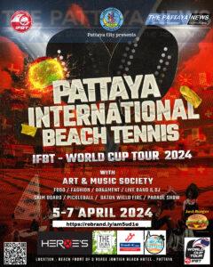 Pattaya Gears Up for the International Beach Tennis World Cup Tour 2024