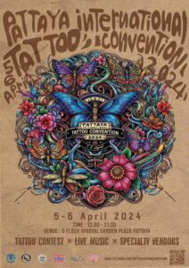 Pattaya International Tattoo Convention 2024 to Be Held on April 5th-6th