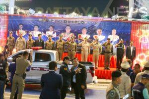 Pattaya Police Rally to Deter Crime Ahead of Songkran Festival