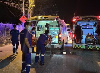 Пьяный сорванец подвергся нападению в ресторане Паттайи после ссоры